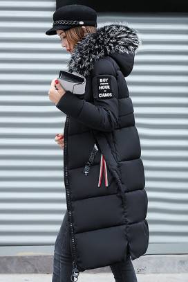 KELSA BLACK kabát