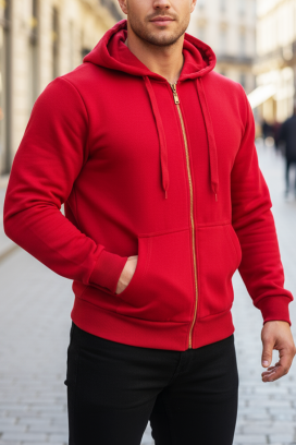 KEFILO RED férfi kardigán
