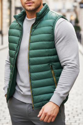 BERELTO GREEN férfi mellény