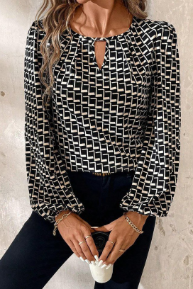 ALDISIYA BLACK női blúz