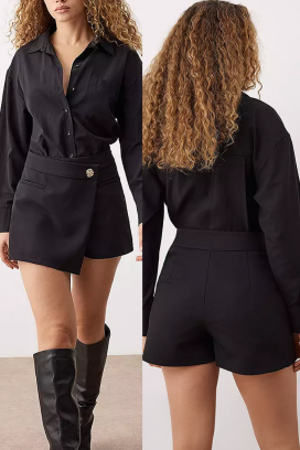 ALDRELZA BLACK nadrág - szoknya