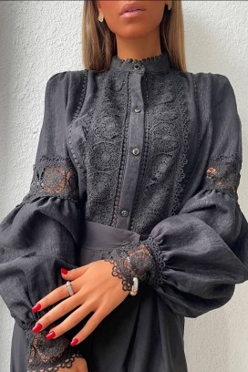 MARTEMONA BLACK női blúz