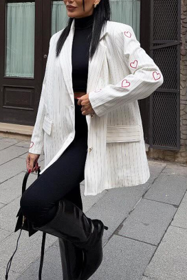 NARILZA WHITE blézer