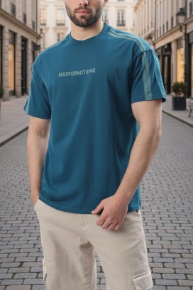 CHARLONZO PETROL férfi póló