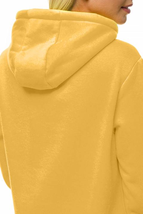 POLLY YELLOW kapucnis pulóver, Szín: sárga, IVET.HU - A te online butikod.