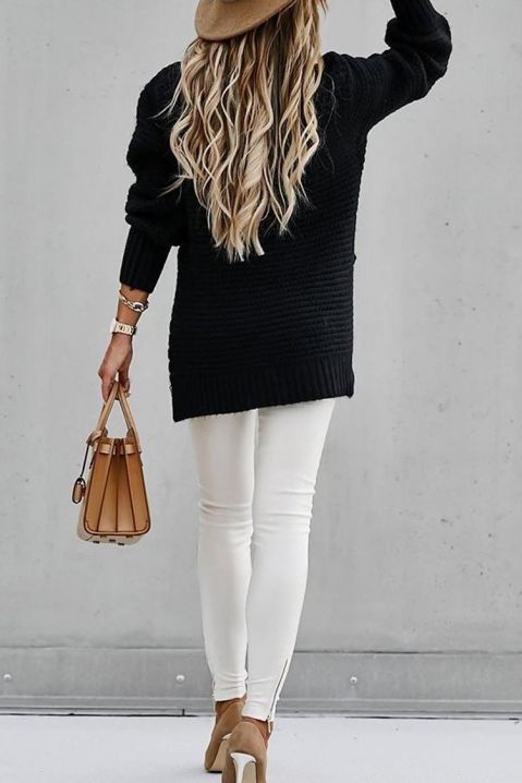 LAKLARA BLACK pulóver, Szín: fekete, IVET.HU - A te online butikod.