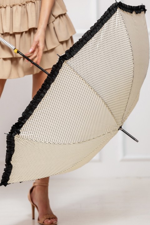 DOLIMANA ECRU esernyő, Szín: fekete és ekrü, IVET.HU - A te online butikod.