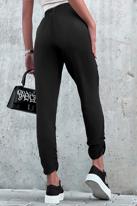 RANSENA BLACK női nadrág, Szín: fekete, IVET.HU - A te online butikod.