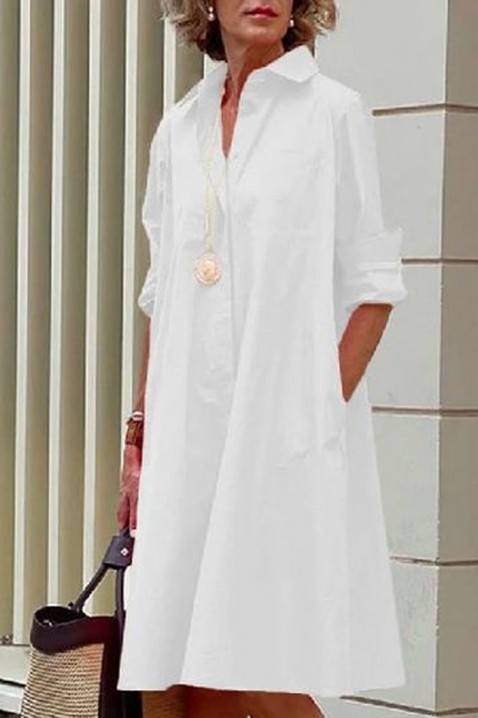 BOTERDA WHITE ruha, Szín: fehér, IVET.HU - A te online butikod.