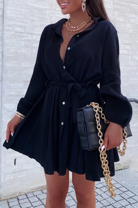 SKALORA BLACK ruha, Szín: fekete, IVET.HU - A te online butikod.