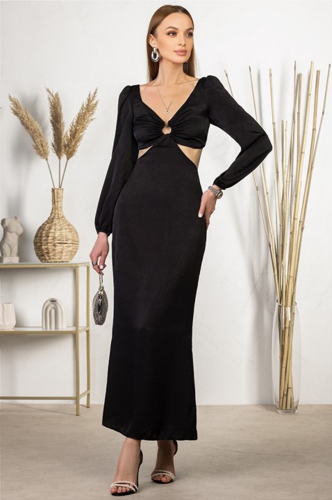 MERELTA BLACK ruha, Szín: fekete, IVET.HU - A te online butikod.