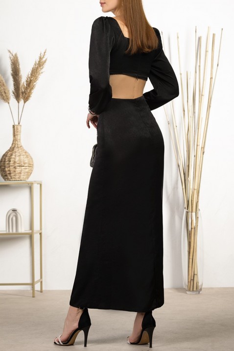 MERELTA BLACK ruha, Szín: fekete, IVET.HU - A te online butikod.