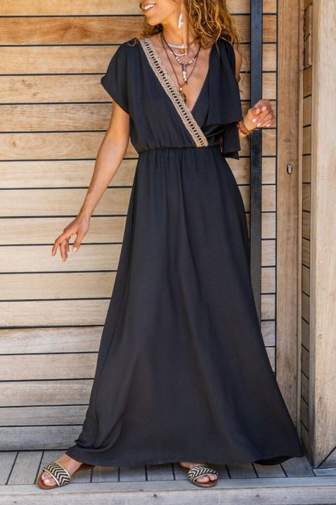 LONARFA BLACK ruha, Szín: fekete, IVET.HU - A te online butikod.