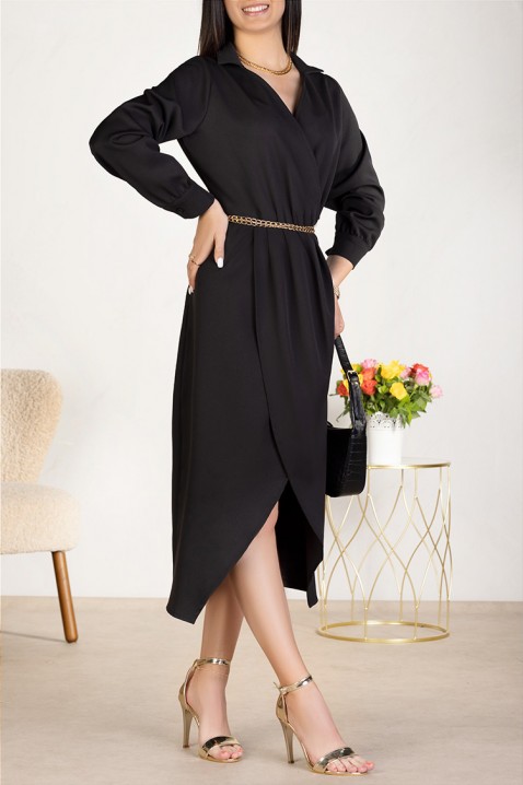 FEDERLA BLACK ruha, Szín: fekete, IVET.HU - A te online butikod.