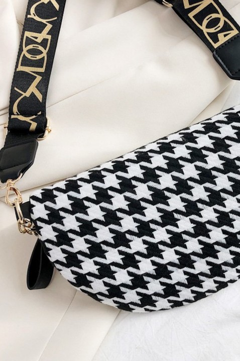 KALALMA női táska, Szín: fekete és fehér, IVET.HU - A te online butikod.