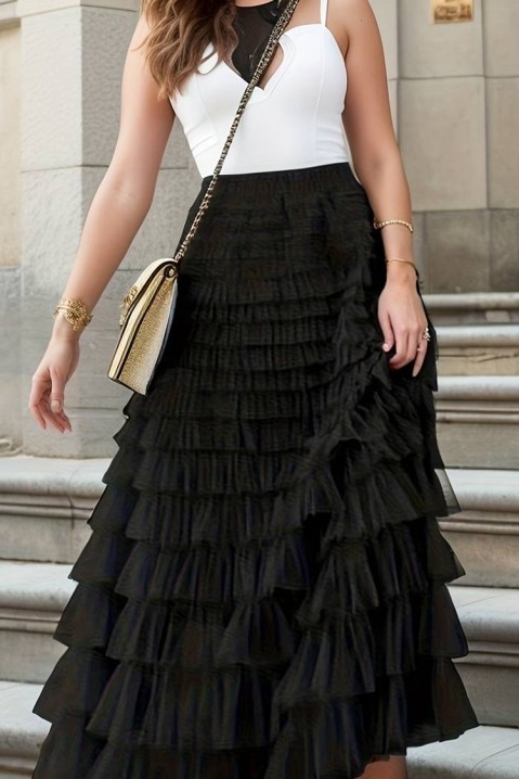 ASELIKA BLACK szoknya, Szín: fekete, IVET.HU - A te online butikod.