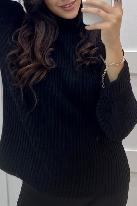 PRALOMA BLACK pulóver, Szín: fekete, IVET.HU - A te online butikod.