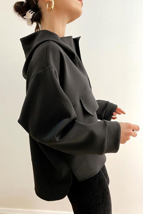 VANJELA BLACK pulóver, Szín: fekete, IVET.HU - A te online butikod.