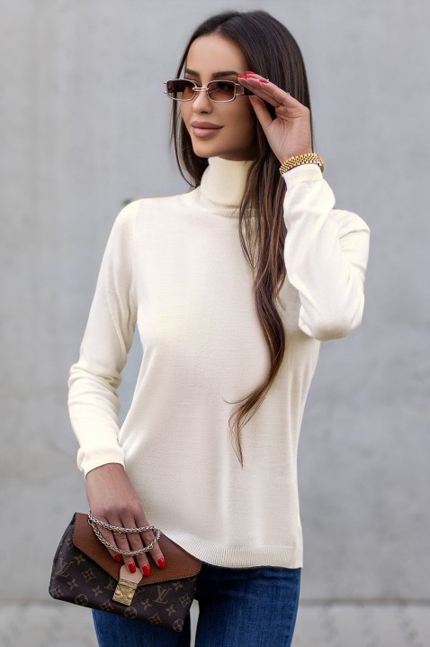 BERMERGA WHITE pulóver, Szín: fehér, IVET.HU - A te online butikod.