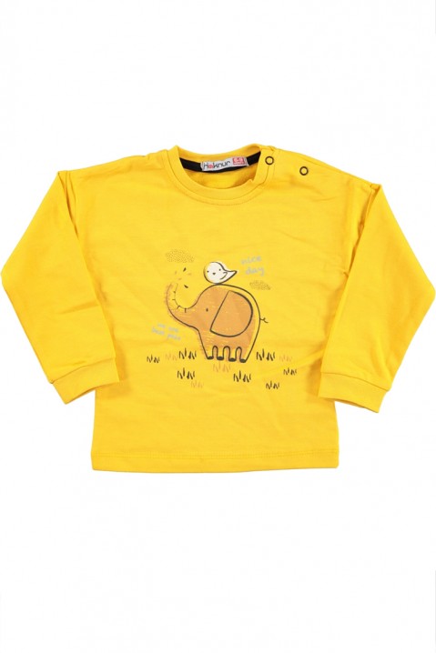 MONTRI gyermek pulóver, Szín: sárga, IVET.HU - A te online butikod.