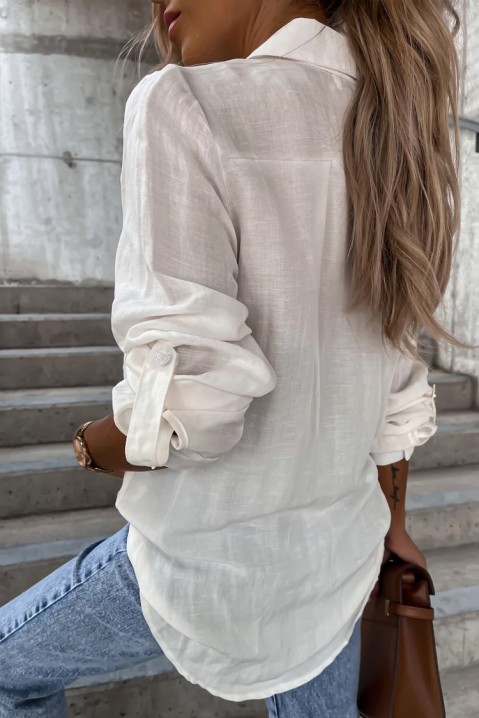 FANORA WHITE női ing, Szín: fehér, IVET.HU - A te online butikod.