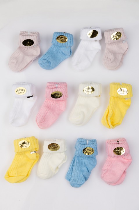 NOVENTI 12 darabos baba zokni készlet., Szín: multicolor, IVET.HU - A te online butikod.