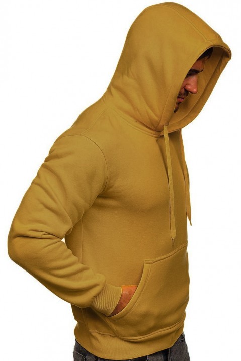 JULIAN DARK YELLOW férfi pulóver, Szín: sárga, IVET.HU - A te online butikod.