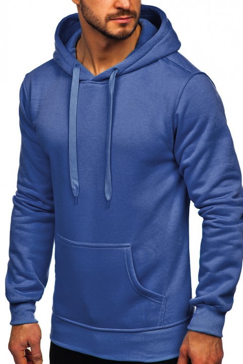 JULIAN BLUE férfi pulóver, Szín: kék, IVET.HU - A te online butikod.