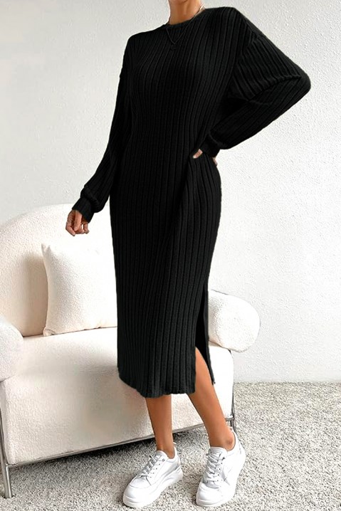 KARMOLSA BLACK ruha, Szín: fekete, IVET.HU - A te online butikod.