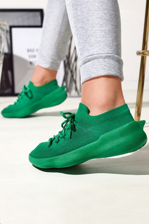 DOLENDA GREEN női tornacipő, Szín: zöld, IVET.HU - A te online butikod.