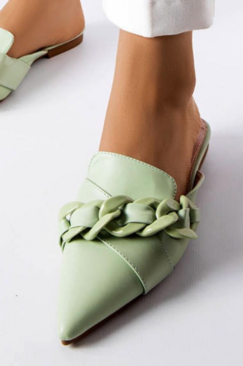BATENDA GREEN női papucs, Szín: zöld, IVET.HU - A te online butikod.