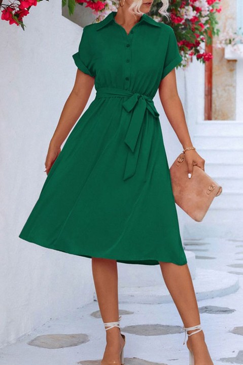 MELINTA GREEN ruha, Szín: zöld, IVET.HU - A te online butikod.