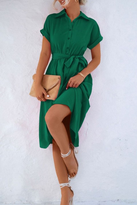 MELINTA GREEN ruha, Szín: zöld, IVET.HU - A te online butikod.