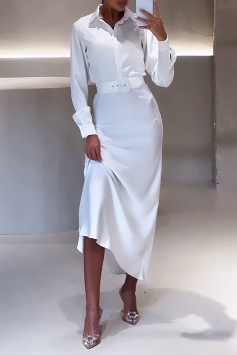 MILONESA WHITE ruha, Szín: fehér, IVET.HU - A te online butikod.