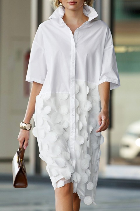 TAKELMA WHITE ruha, Szín: fehér, IVET.HU - A te online butikod.