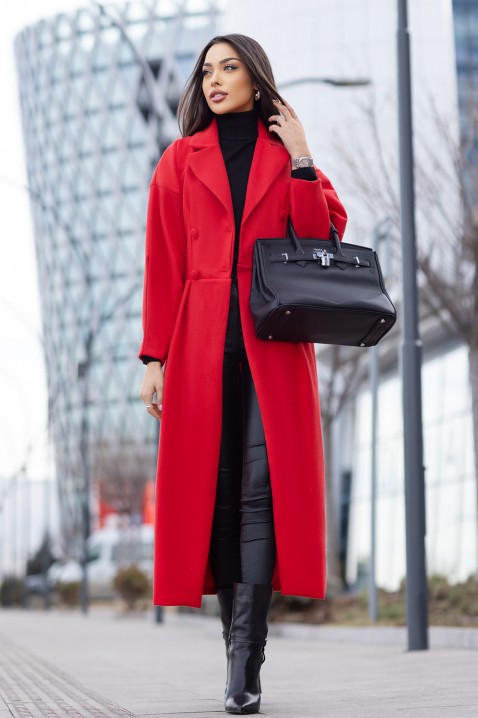 VREMOVA RED kabát, Szín: piros, IVET.HU - A te online butikod.