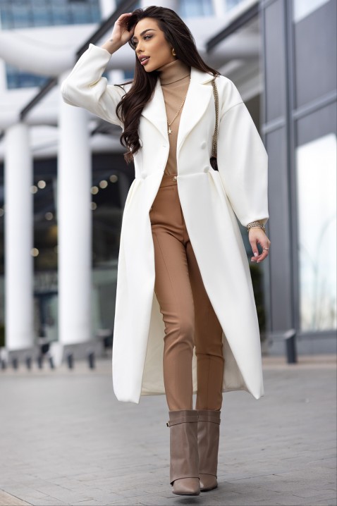 VREMOVA WHITE kabát, Szín: fehér,ekrü, IVET.HU - A te online butikod.