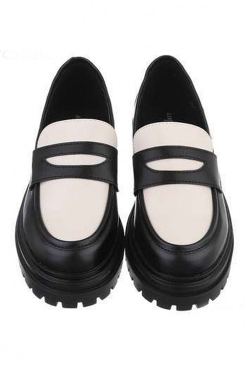 ROLENDA női cipő, Szín: fekete és ekrü, IVET.HU - A te online butikod.