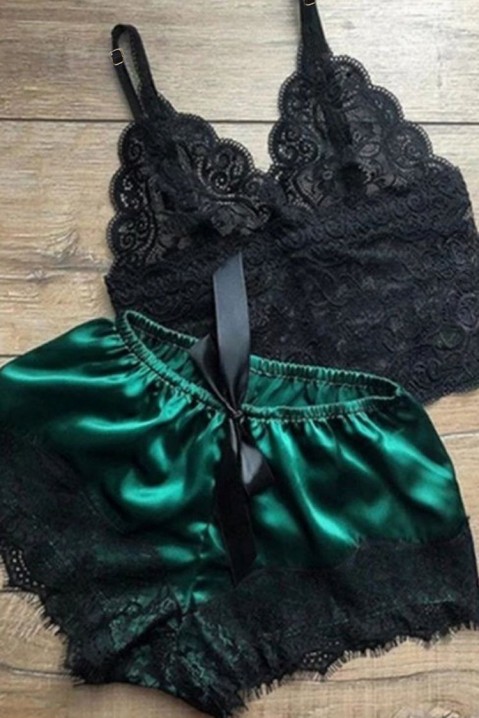 RENDILSA pizsama, Szín: zöld/fekete, IVET.HU - A te online butikod.