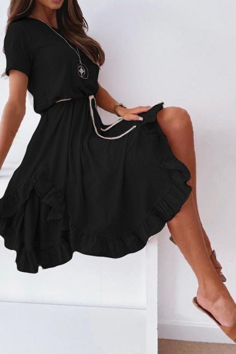 VENDESA BLACK ruha, Szín: fekete, IVET.HU - A te online butikod.