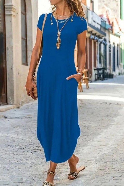 DELSENA BLUE ruha, Szín: kék, IVET.HU - A te online butikod.