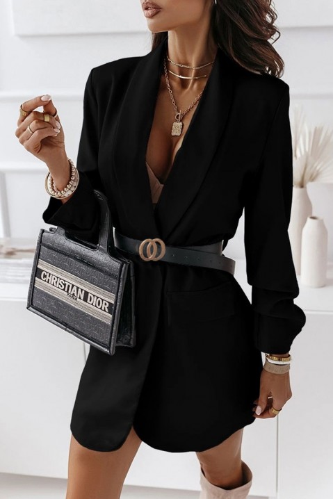 BALTERDA BLACK blézer ruha, Szín: fekete, IVET.HU - A te online butikod.