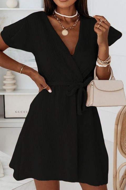 LORSETA BLACK ruha, Szín: fekete, IVET.HU - A te online butikod.