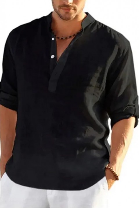 RENFILDO BLACK férfi ing, Szín: fekete, IVET.HU - A te online butikod.