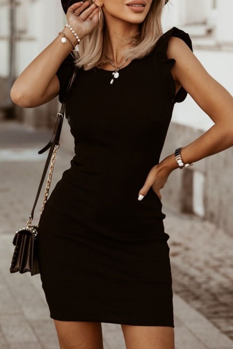 ROTINSA BLACK ruha, Szín: fekete, IVET.HU - A te online butikod.