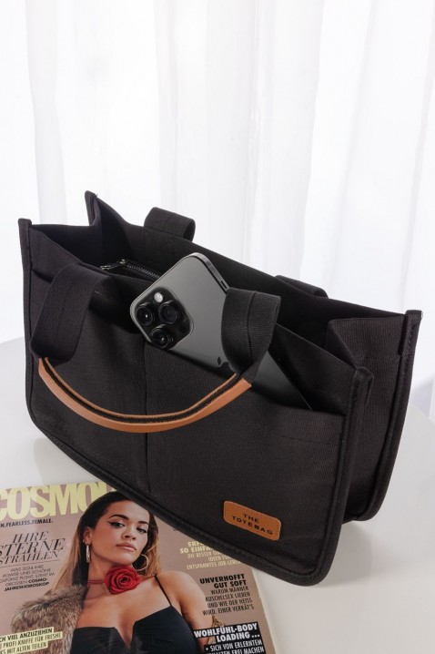 TEROLDA BLACK női táska, Szín: fekete, IVET.HU - A te online butikod.