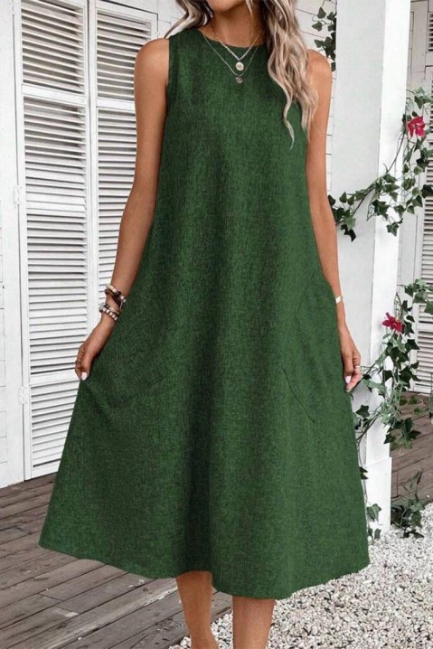 METRILZA GREEN ruha, Szín: zöld, IVET.HU - A te online butikod.