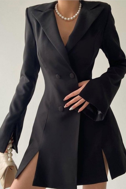 MELFORDA BLACK blézer ruha, Szín: fekete, IVET.HU - A te online butikod.