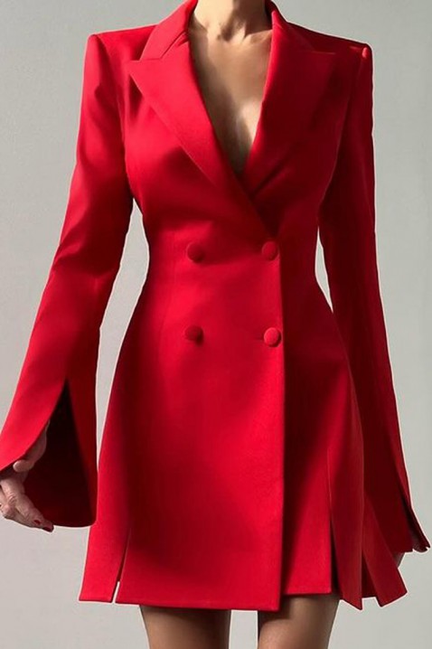 MELFORDA RED blézer ruha, Szín: piros, IVET.HU - A te online butikod.