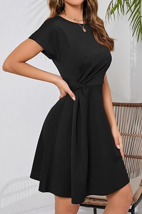 ZEROLINA BLACK ruha, Szín: fekete, IVET.HU - A te online butikod.